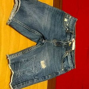 Blue Levi shorts